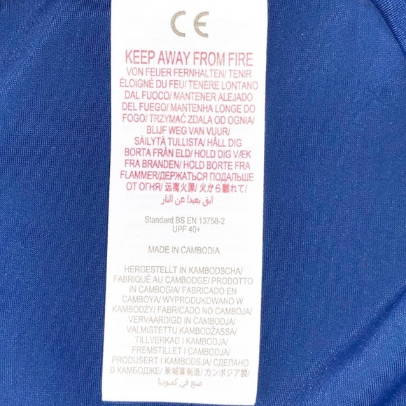 Boden Dark Blue and White Long Sleeve Rash Guard Size 11-12Y - Picture 5 of 8